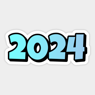 2024 happy new year Sticker